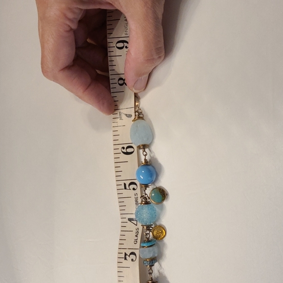 Hillberg & Berk bracelet in Sleeping Beauty Turquoise - Picture 2 of 3